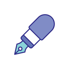 Calligraphy icon vector