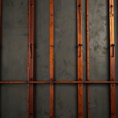 old rusty metal door