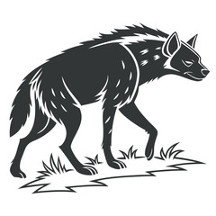 wolf vinyl ready vector illustration