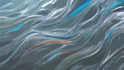 Fototapeta premium Wavy liquid texture