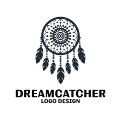 Dreamcatcher Vector Logo Design