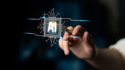 AI assistant with LLM, big data, machine learning, and generative AI powers prompt engineering and...
