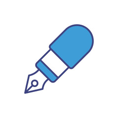 Calligraphy icon vector