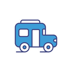 School Bus icon vector