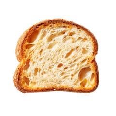 Slice of bread with a hole in it
