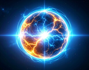 Energy sphere in space