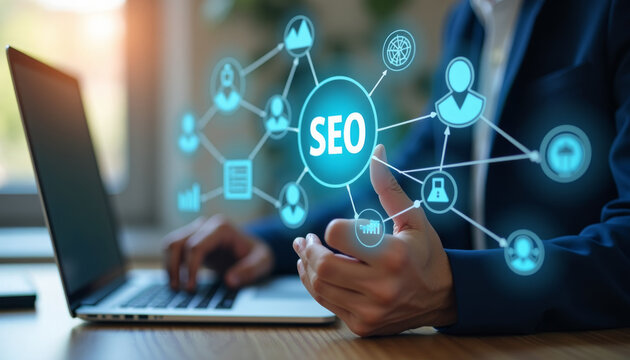 SEO Strategy for Business Growth in Office Environment