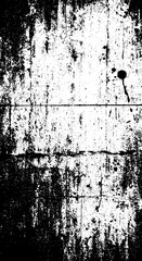 Distressed Concrete Texture with Horizontal Lines and Splatter Effects in Black and White.