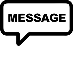 message icon