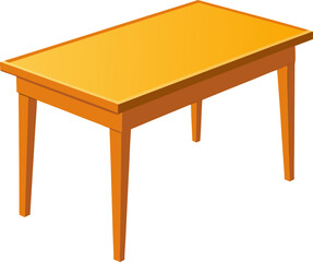 vector illustration of a table