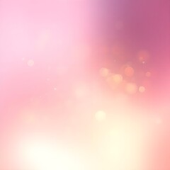 Soft abstract swirl of pink, gold, and purple gradients with floating bokeh lights, dreamy digital texture for design use, Smooth