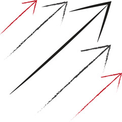 Fototapeta premium vector illustration of an arrow