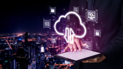 Cloud computing enables digital growth with secure data storage, scalable infrastructure, and...
