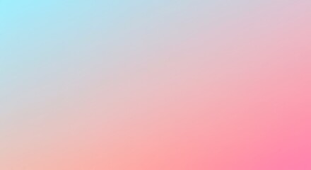 Obraz premium Pastel Gradient Background with Light Blue and Pink Colors
