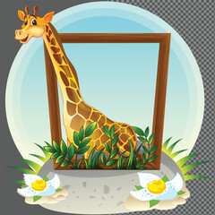 giraffe vector design