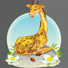 giraffe vector design