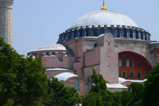 Hagia Sophia in Istanbul, T&uuml;rkei