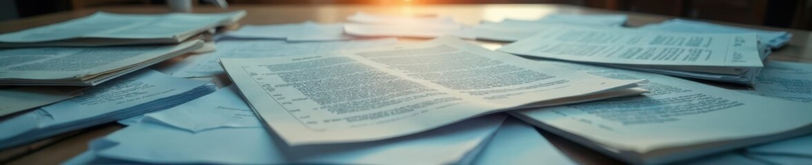 Classified documents scattered on a secure surface, classified papers, covert operations, top secret folder isolated