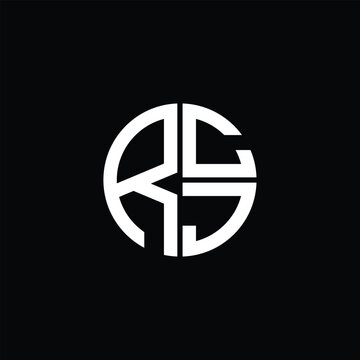 RCJ logo RCJ icon RCJ monogram RCJ letter minimalist Circle flat Unique modern abstract logo design.