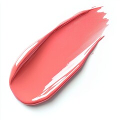 A creamy swipe of delicate lipstick with a smooth and vibrant texture