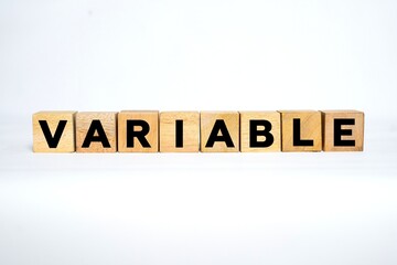 wooden block with the word 