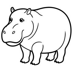 rhino vector illustration