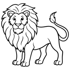 lion vector illustration