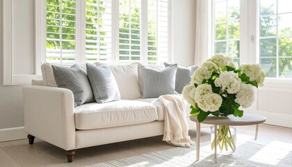 Cozy, bright living room