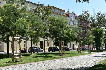 Obraz premium old town street