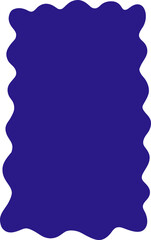 Freeform Vertical Frame With Ripple Edge