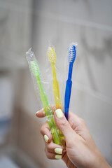 Bright and Colorful Toothbrushes are Essential for Maintaining Good Oral Hygiene Daily