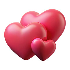 Pink hearts love background valentine day heart shape romantic heart design love heart image