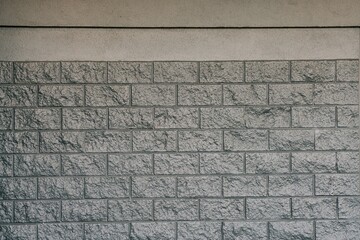 Glossy Black Painted Brick Wall Background Texture