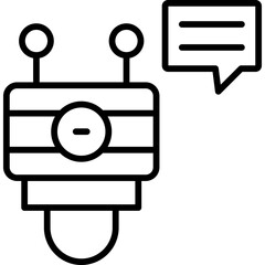 Chat Bot Icon