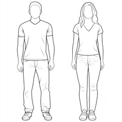 Couple Body Measurements