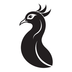 Peacock Face With Majestic Expression