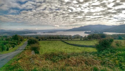 landscape in the mountains