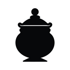 illustration of a ceramic pot