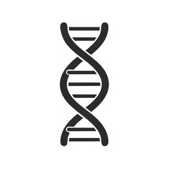 DNA strand molecule, genetics, heredity, genome structure illustration