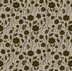 A beautiful Digital Flowers Motif Design watercolor illustration. Manual composition. Design for cover, fabric, print with textile designe
