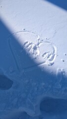 doodles in the snow 