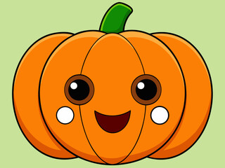 Fototapeta premium Halloween Vector Icons – Pumpkins, Candies, Potions and Magical Items