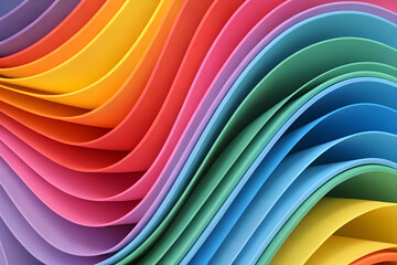 Obraz premium Creative Colorful Abstract Waves background 