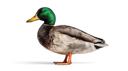 Profile view of a mallard duck (1)