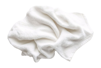 Makeup Remover Cloth for Gentle Makeup Removal - Isolated on White Background