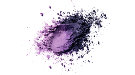 Makeup Setting Powder for Long-Lasting Makeup - Isolated on White Background