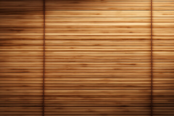 Natural Bamboo Mat Texture with Warm Light