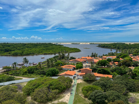 Brazil, Barreirinhas- 2023, May: Mandacaru town in len&ccedil;&oacute;is maranhenses