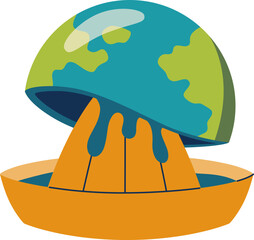 Squeezed Planet Earth