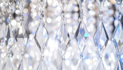 Crystal macro with light flares and cuts. Elegant, festive, and sharp &mdash; perfect for luxury drinks.